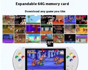 Product Color: White, Model: S1000-32G, style:  - Game Machine 51-inch   Nostalgic Arcade Rechargeable