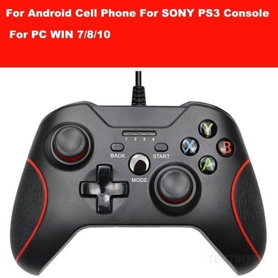 USB Wired Vibration Gamepad Joystick For PC Controller For Windows 7 / 8 / 10 Not for Xbox 360 Joypad with high quality