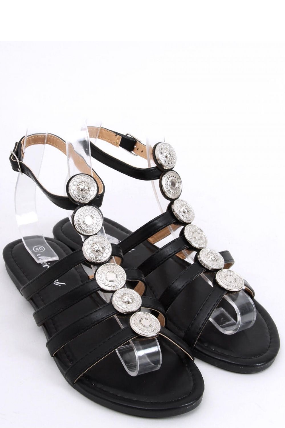 black - Sandals model 167280 Inello