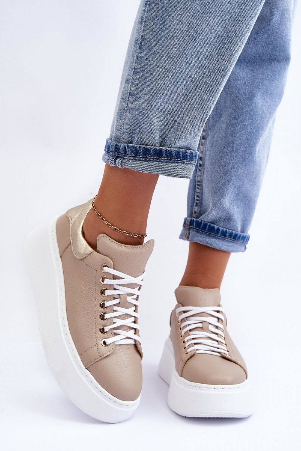 beige - Sport Shoes model 192315 Step in style