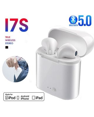 i7s tws Wireless Headphones Bluetooth 5.0 Earphones sport Earbuds Headset With Mic Charging box Headphones For all smartphones
