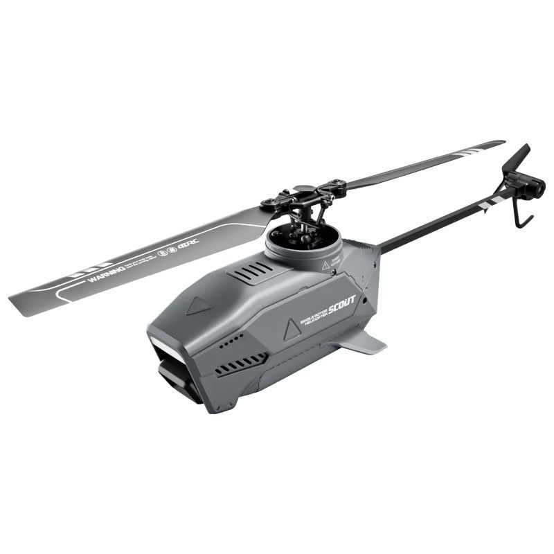 Color: L1 Single Paddle, format: Two Backup Batteries - Four-channel Single Paddle Helicopter Drone For Aerial Photography Toy