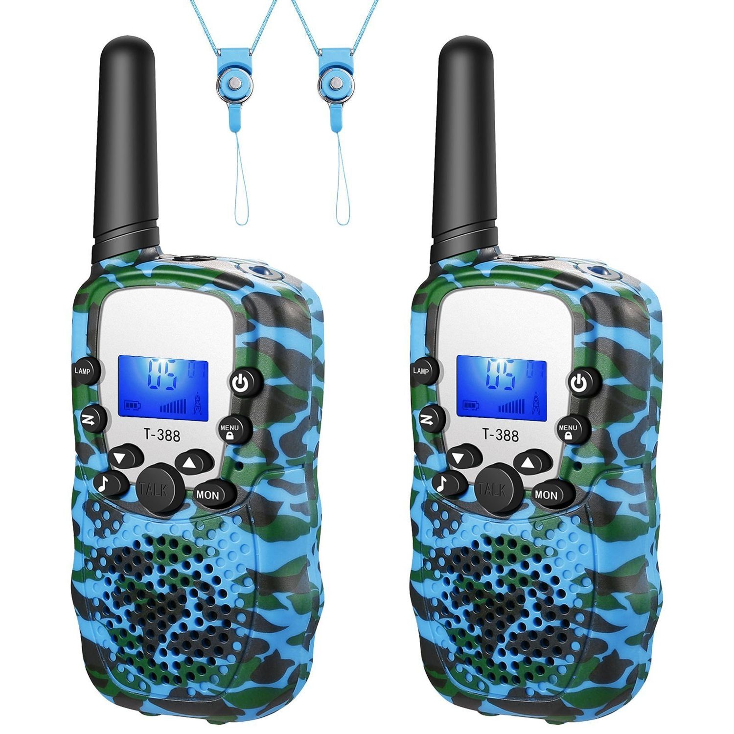 2pcs Children&#39;s Walkie Talkie Radio Receiver Toys