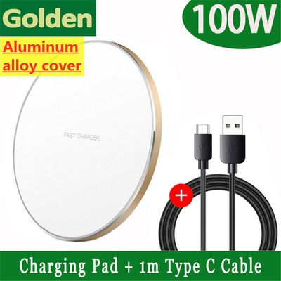 Fast Qi Wireless Charger Pad for iPhone 14 13 12 11 X Pro Max Samsung Galaxy S22 S21 Xiaomi Wireless Charging Dock Station