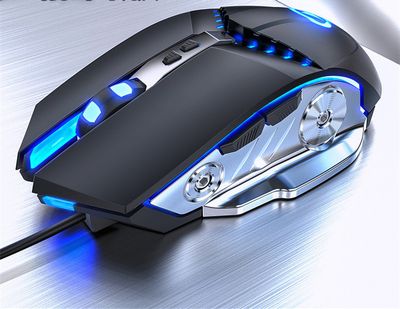 Color: Black, style: Sound - Silver Eagle G3Pro Gaming Mechanical Mouse Wired Silent Game Usb External Amazon Cross-Border Manufacturer Wholesale Color: Black, style: Sound - Silver Eagle G3Pro Gaming Mechanical Mouse Wired Silent Game Usb External Amazon Cross-Border Manufacturer Wholesale