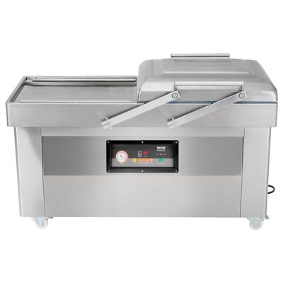VEVOR Chamber Vacuum Sealer, 1200W Sealing Power, Vacuum Packing Machine for Wet Foods, Meats, Marinades and More, Compact Size with 23.62&quot; Sealing Length, Applied in Home Kitchen and Commercial Use