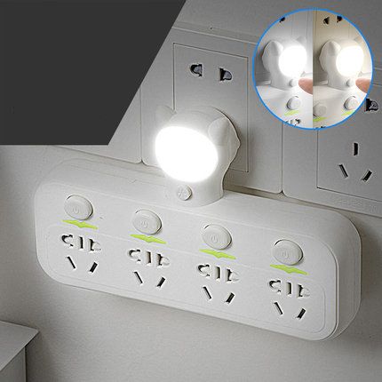 Color: Lighted white B - Smart socket