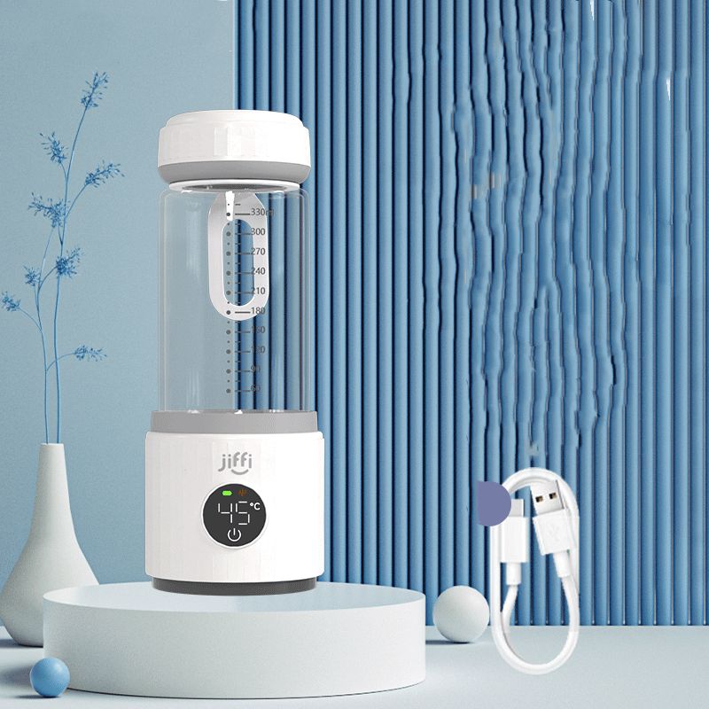 Color: White 4generation, style: Plus milk cup USB plug - Wireless Portable Milk Regulator Baby Cup Constant Temperature Hot Water Kettle