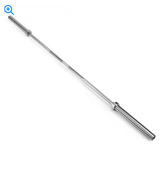 1000 lbs Weight Lifting Barbell - Color: Silver
