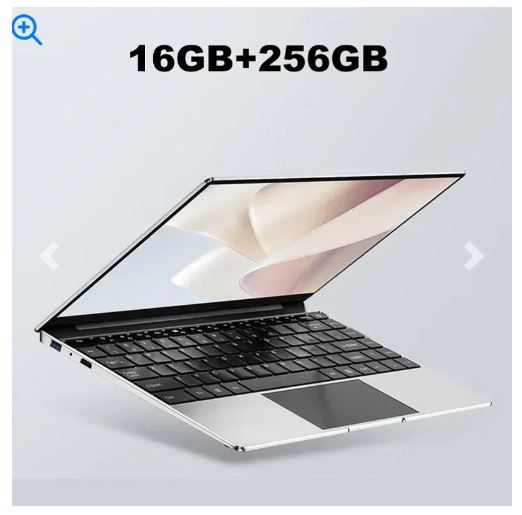 Color: Beige - Top Laptop Computer Windows 11 Pro Ultra Slim Notebook 14.1 Inch Intel Pentium N3700 16GB 1024GB Office Study PC Computer