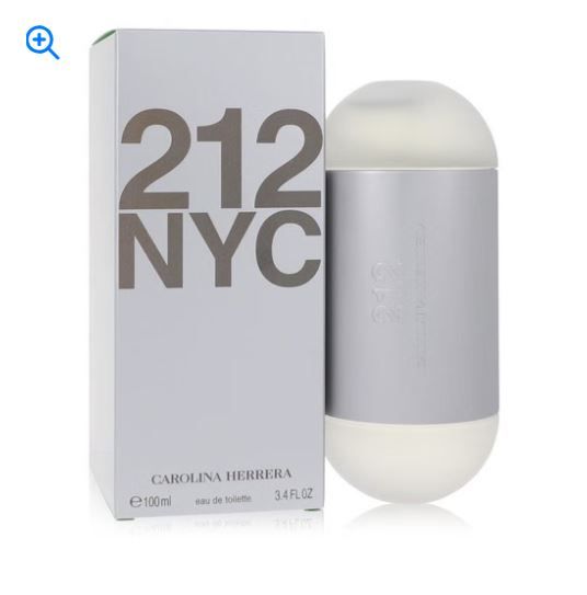 212 by Carolina Herrera Eau De Toilette Spray (New Packaging) 3.4 oz (Women)