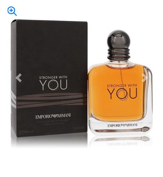 Stronger With You by Giorgio Armani Eau De Toilette Spray 3.4 oz (Men)