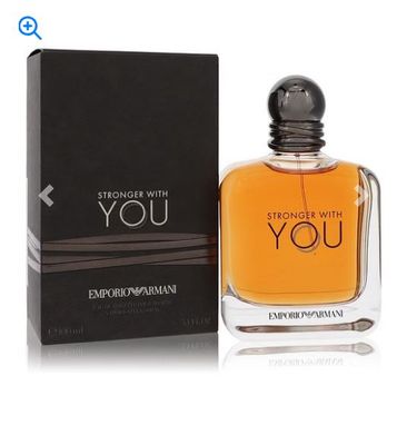 Stronger With You by Giorgio Armani Eau De Toilette Spray 3.4 oz (Men)