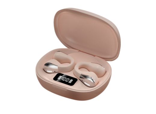 Wireless Earbuds Open-Ear Headset Stereo Sound Earphones With Power Display Charging Case Noise Reduction Low Latency Headphones For Smart Phone Computer Laptop pin
