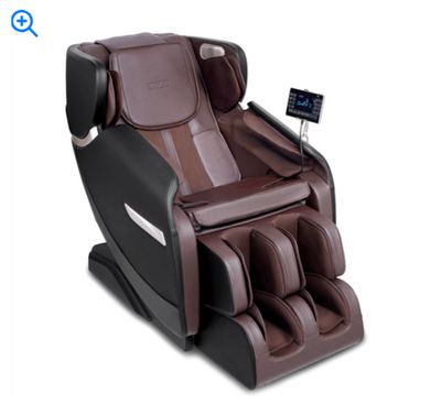 Massage Chair - Full Body Zero Gravity Recliner with Multi Auto Modes, 3D Shiatsu, Heating, Bluetooth Speaker, Airbag, Foot Roller, and Touch Screen