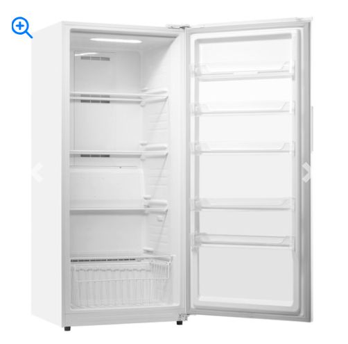 Convertible Freezer/Refrigerator, 20.2 Cu.Ft Frost Free Upright Freezer with Temp Control Panel, Door Open too Long Alarm, Adjustable Shelves and LED, Standing Fridge for Kitchen, Office, Garage