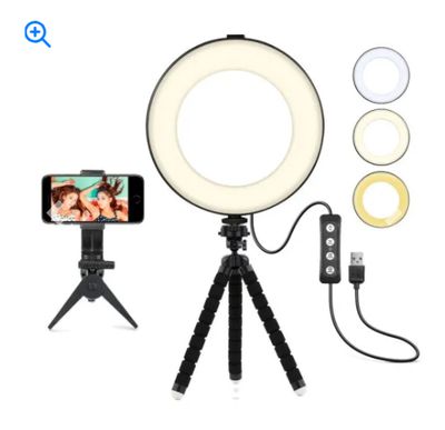Photography Dimmable LED Selfie Ring Light