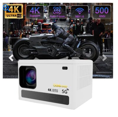 Color: Color4, Plug Type: US PLUG - E450 4K HD Projector WIFI 6.0 Smartphone Same Screen Projector Dual Band WIFI Bluetooth Projector Auto Focus Home Projector
