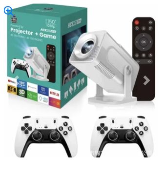 HCS350PRO Projection Game Machine 1080p 2-in-1 HD Video 4K Projector