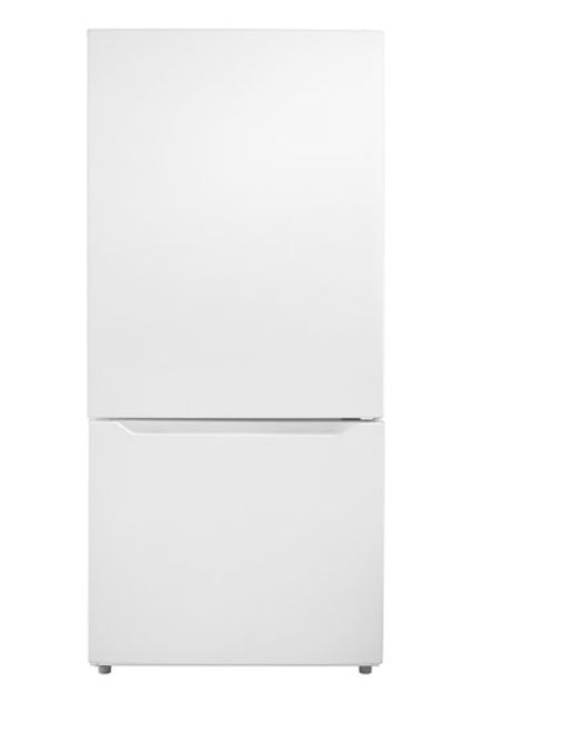 Insignia 30" 18.6 Cu. Ft. Bottom Freezer Refrigerator (NS-RBM18WH0-C) - White