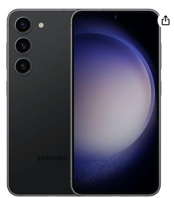 Samsung Galaxy S23 (5G) 128GB Phantom Black (Renewed)