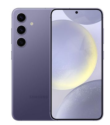Samsung Galaxy S24 5G (128GB) AI Enabled, 120 Hz AMOLED Display, 50MP Camera, 8K Video, Nightography, Unlocked, with 45W Super Charger - Cobalt Violet (Renewed)