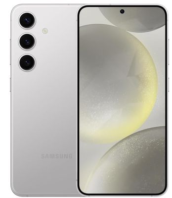 Samsung Galaxy S24 5G (128GB) AI Enabled, 120 Hz AMOLED Display, 50MP Camera, 8K Video, Nightography, Unlocked, with 45W Super Charger - Marble Gray (Renewed)
