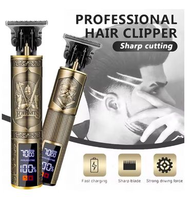T9 Carving Vintage Hair Clipper For Mens Grooming Essential Tools USB Fast Rechargeable Beard Hair Trimmer Provide Precise Shave