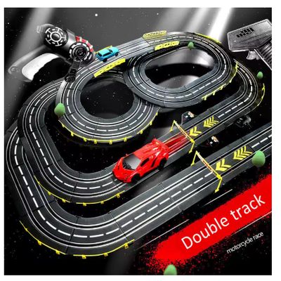 1/43 electric remote control track racing toy large-scale track competition manual automatic racing electric track children's