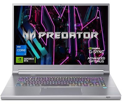 Acer Predator Triton 16 Gaming/Creator Laptop | 13th Gen Intel i7-13700H | NVIDIA GeForce RTX 4070 | 16" WQXGA 240Hz G-SYNC Display | 16GB DDR5 | 1TB PCIe Gen 4 SSD | Killer WiFi 6E | PT16-51-76XZ