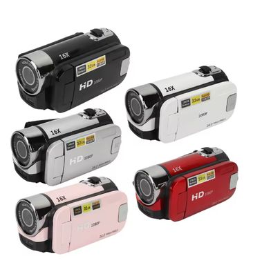 D90 1080P 16MP Digital Camera 2.4 Inch Rotatable Screen Camcorder 16X Zoom HD Video Recorder with Fill Light new