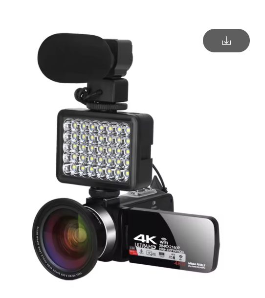 4k Digital Cameras Professional Camcorder for Vlog Video Camera WiFi 48MP Youtube Camera 18X Digital Zoom Camera Digital Webcam