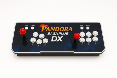 Pandora SAGA Plus DX Arcade, Family Game Console, Multiplayer Joystick, 26800