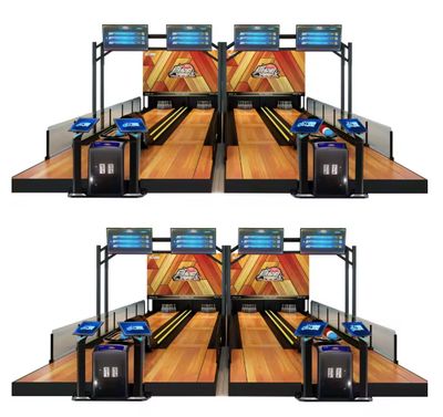 New Indoor Shorter Bowling Alley Mini Bowling Machine for Indoor Sports Amusement