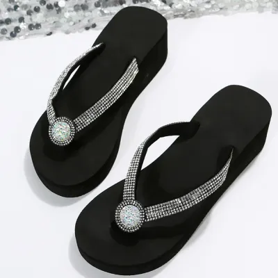 Color: Lavender, Shoe Size: 39 - Slippers Summer Shoes Women Platform Sandals Wedges Beach Home Slippers Women Flip Flops Memory Foam Slippers Zapatillas Mujer Color: Lavender, Shoe Size: 39 - Slippers Summer Shoes Women Platform Sandals Wedges Beach Home Slippers Women Flip Flops Memory Foam Slippers Zapatillas Mujer