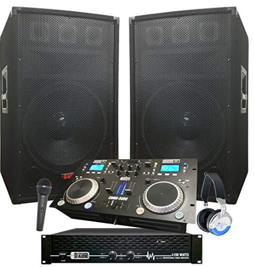 DJ System - 4100 WATT DJ System Sound System