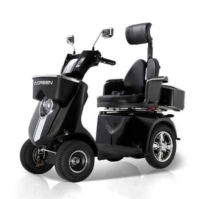 Fastest Mobility Scooter With Four Wheels For Adults &amp; Seniors, Red 800W