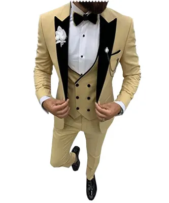 Color: WHITE, Size: XS - Suits for Mens 2024 Casual Business Suit High-end Social Formal Suit 3 Pcs Set Groom Wedding Men( Jacket + Vest + Pants ) Color: WHITE, Size: XS - Suits for Mens 2024 Casual Business Suit High-end Social Formal Suit 3 Pcs Set Groom Wedding Men( Jacket + Vest + Pants )