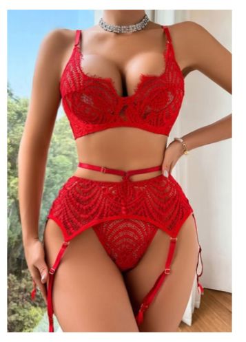 Lacy Romance Bra Set