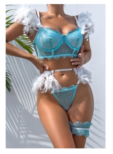 Lacy Romance Bra Set