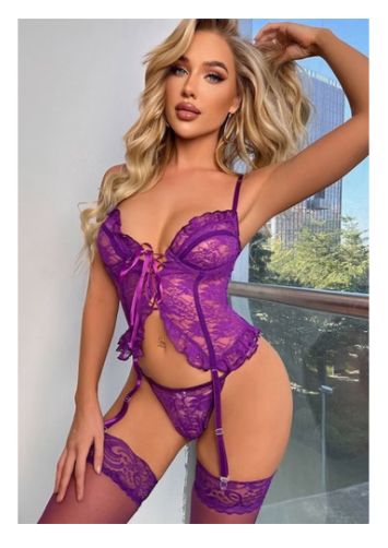 Budding Romance Bustier Set