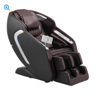 Massage Chair, 4D Full Body Zero Gravity Recliner with SL Track, Yoga Stretch, AI Voice Control, Heat, Foot Roller, Retractable Pedal, 36 Airbags, LCD, Armrest Controls, Rolling Base