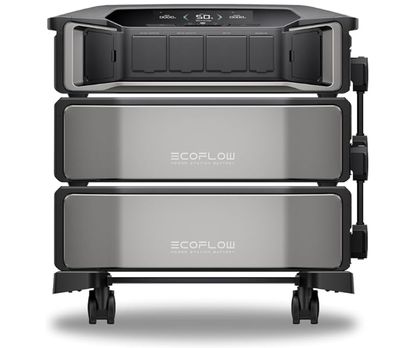 EF ECOFLOW Power Station DPU 6144Wh with EB 120/240V 7200W AC Output, Lifepo4 Home Battery Backup Expandable to 90kWh, 2H to Full Charge, Solar Generator for Home Use, Emergency, Camping, RV