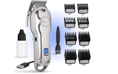 Fagaci Professional Hair Clippers with Extremely Fine Cutting, Cordless Hair Clippers for Men Professional, Barber Clippers for Hair Cutting Kit, Electric...