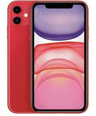 Apple iPhone 11, 64GB, Red - Fully Unlocked (Renewed)
