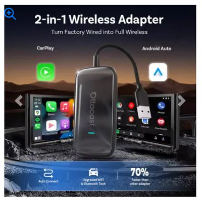 Wired To Wireless CarPlay Box For Android Smart Car Systems