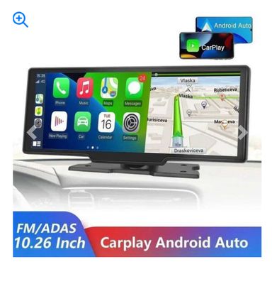Car DVRs 10.26 inch Dash Cam Rear View Camera IPS Color Screen Carplay And Android Smart Player in Car DVR BT FM Mirror Monitor H250206