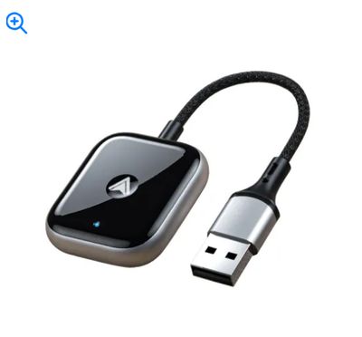 specification: Android Auto Black - Wired-to-wireless Module Compatible With CarPlay In-car Navigation Smart Box