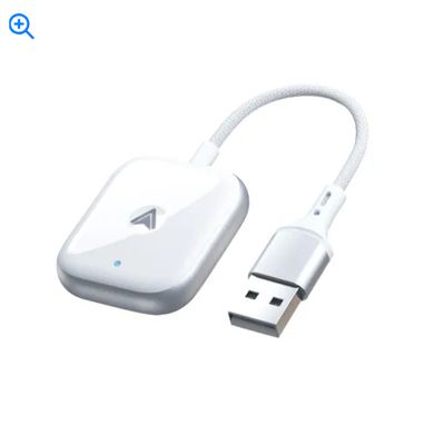 specification: Android Auto White - Wired-to-wireless Module Compatible With CarPlay In-car Navigation Smart Box