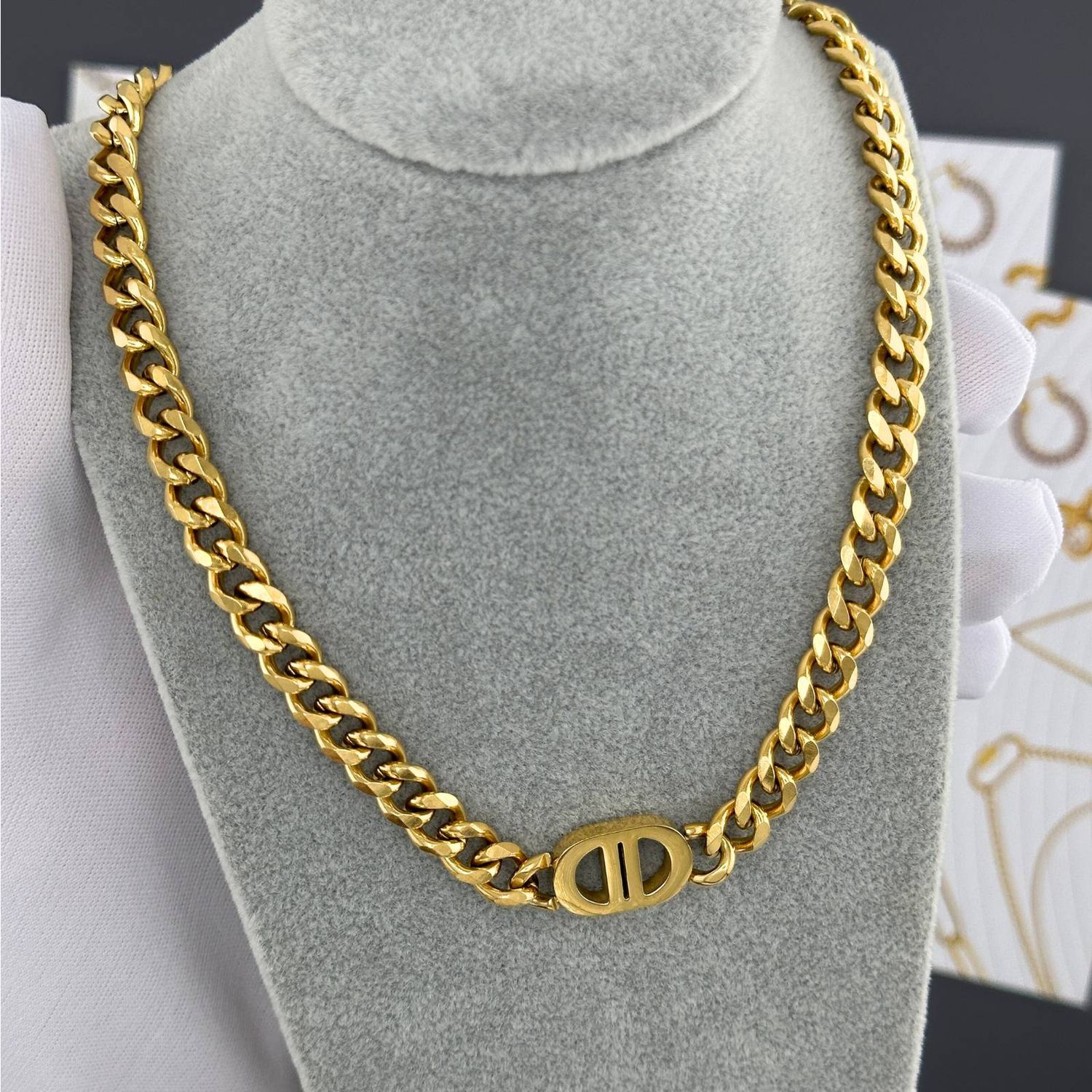D-Pendant Necklace